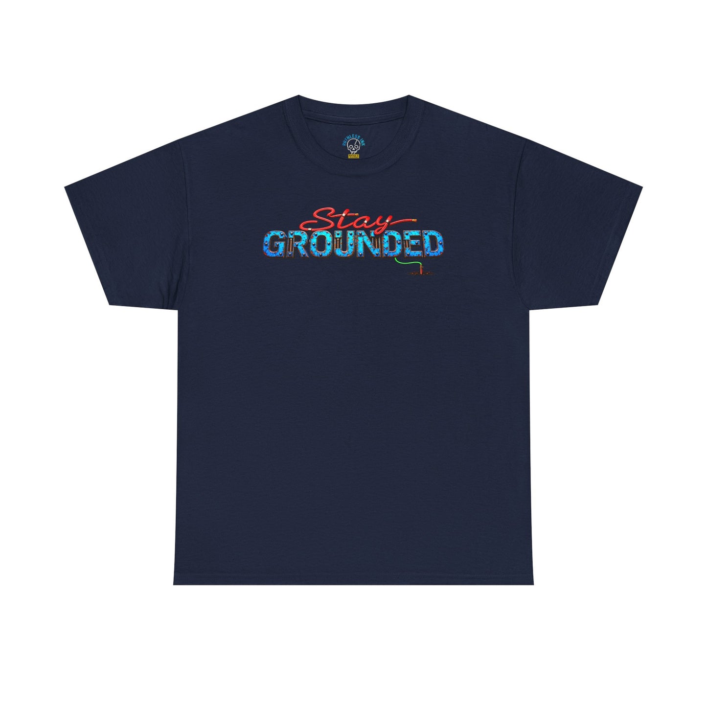 Funny Electrician T-Shirt for Men – Stay Grounded Trade Shirt