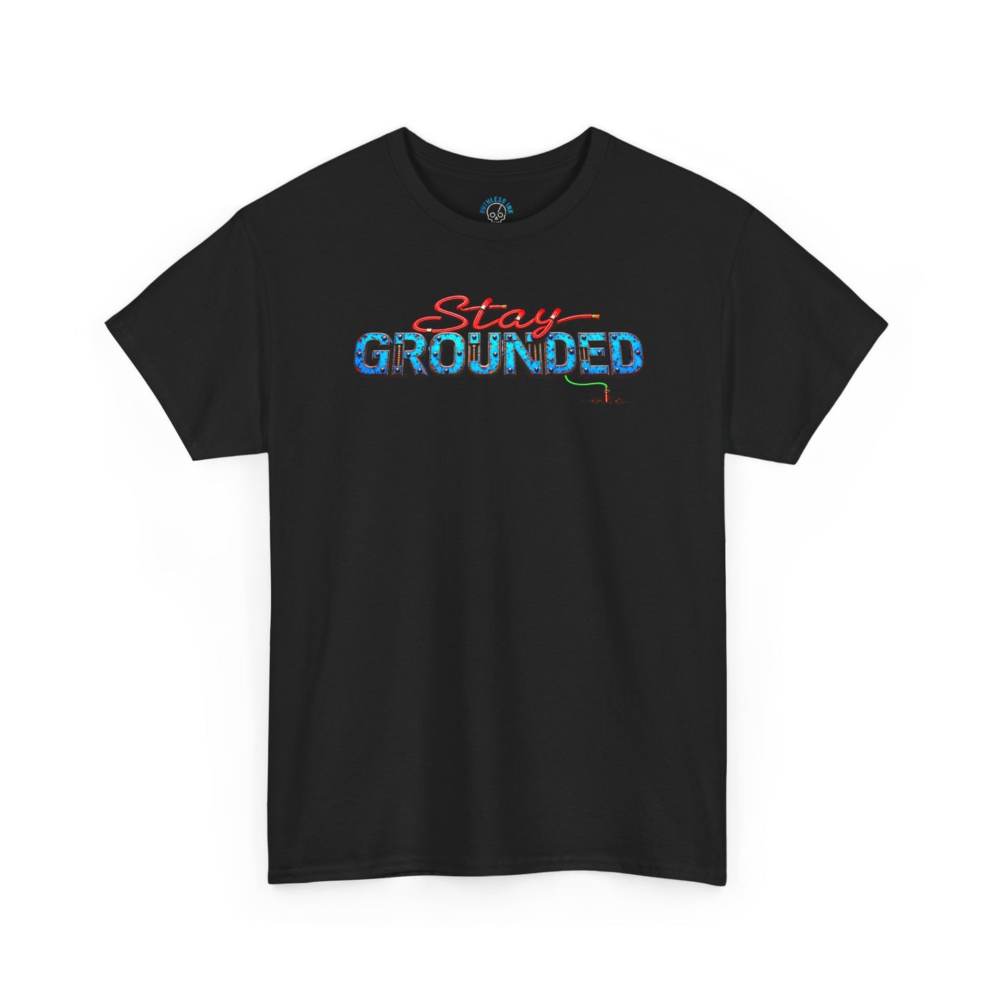 Funny Electrician T-Shirt for Men – Stay Grounded Trade Shirt