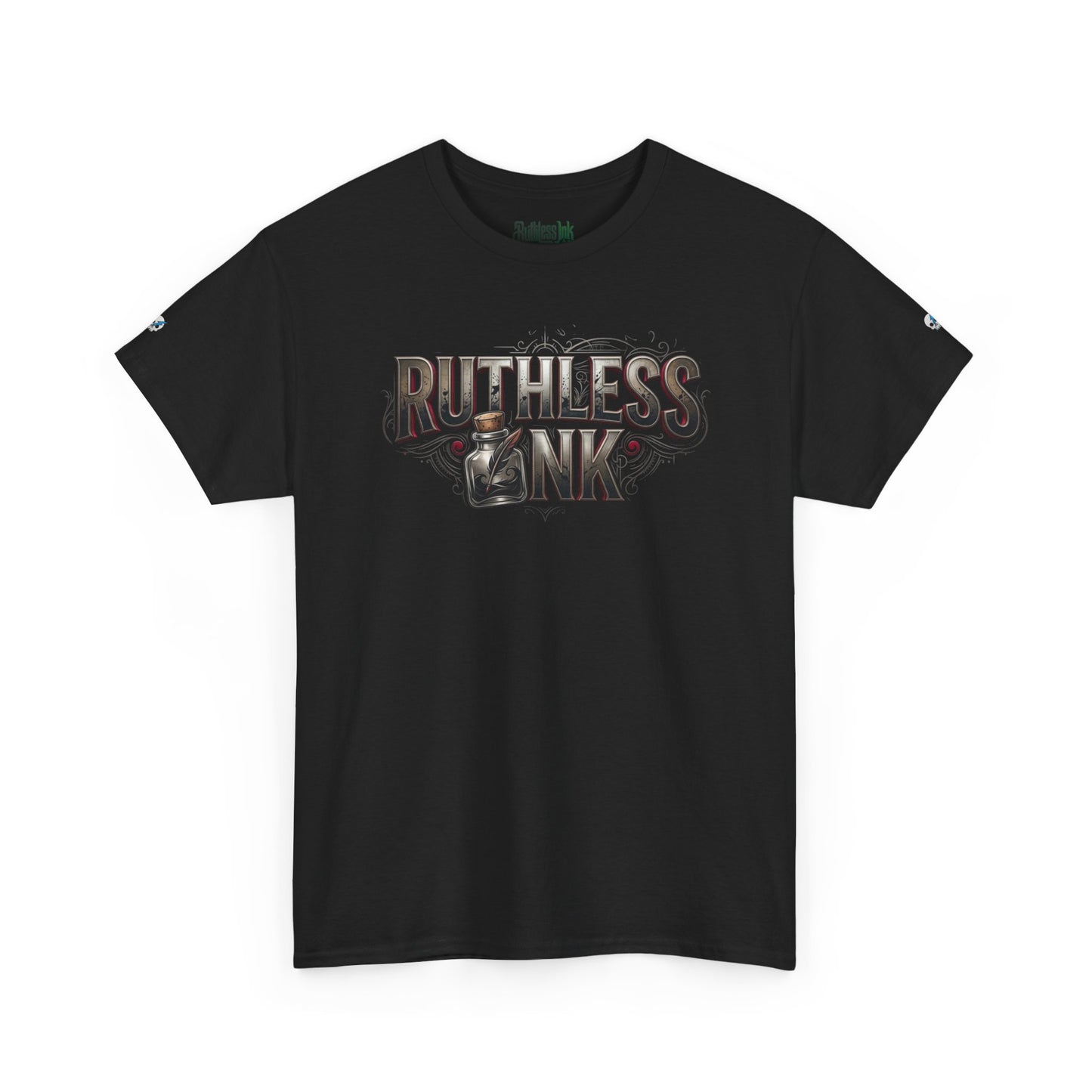 Ruthless Ink Graphic Tee — Tattoo-Inspired Streetwear T-Shirt