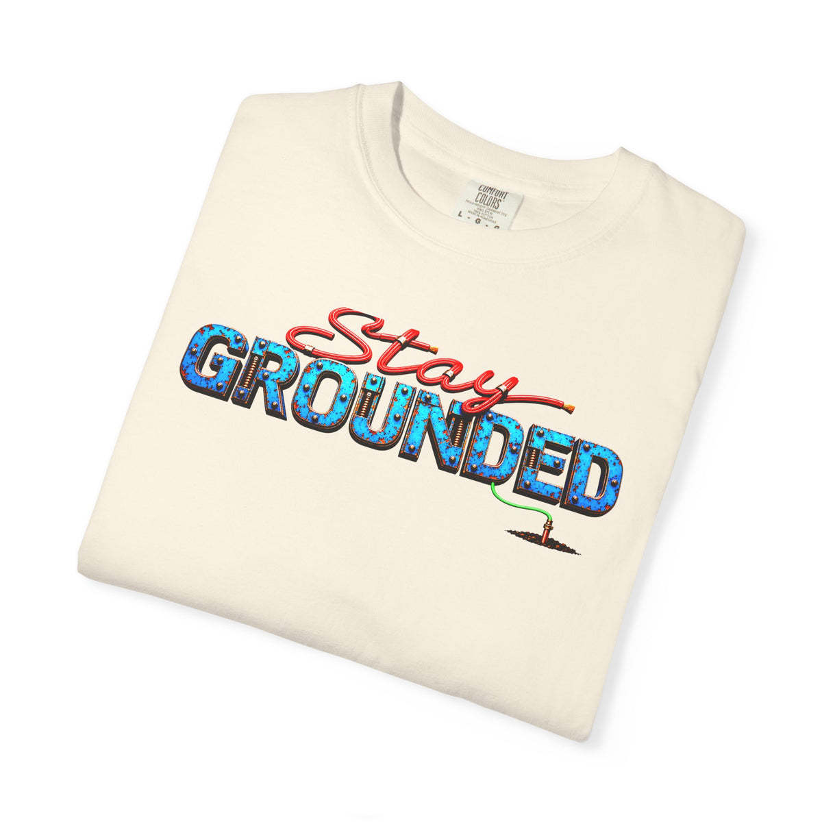 Funny Electrician T-Shirt for Men – Stay Grounded Trade Shirt