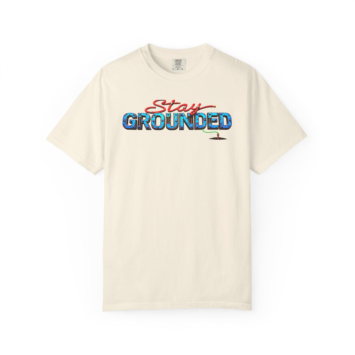 Funny Electrician T-Shirt for Men – Stay Grounded Trade Shirt