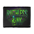 Ruthless Ink Woven Blanket – Bold Statement Home Decor Throw for Man Cave or Wall Art